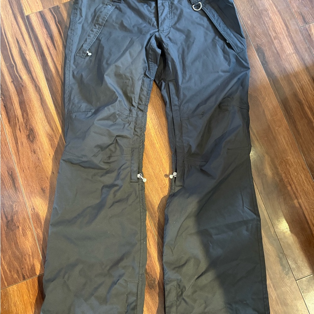 Betty rides snow pants